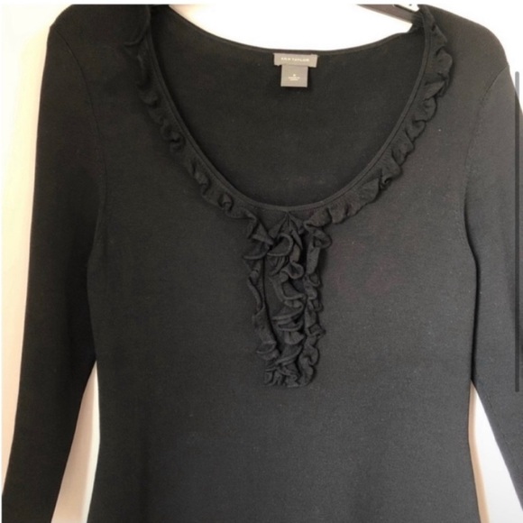 Ann Taylor Black Dress Size Small - Picture 3 of 7